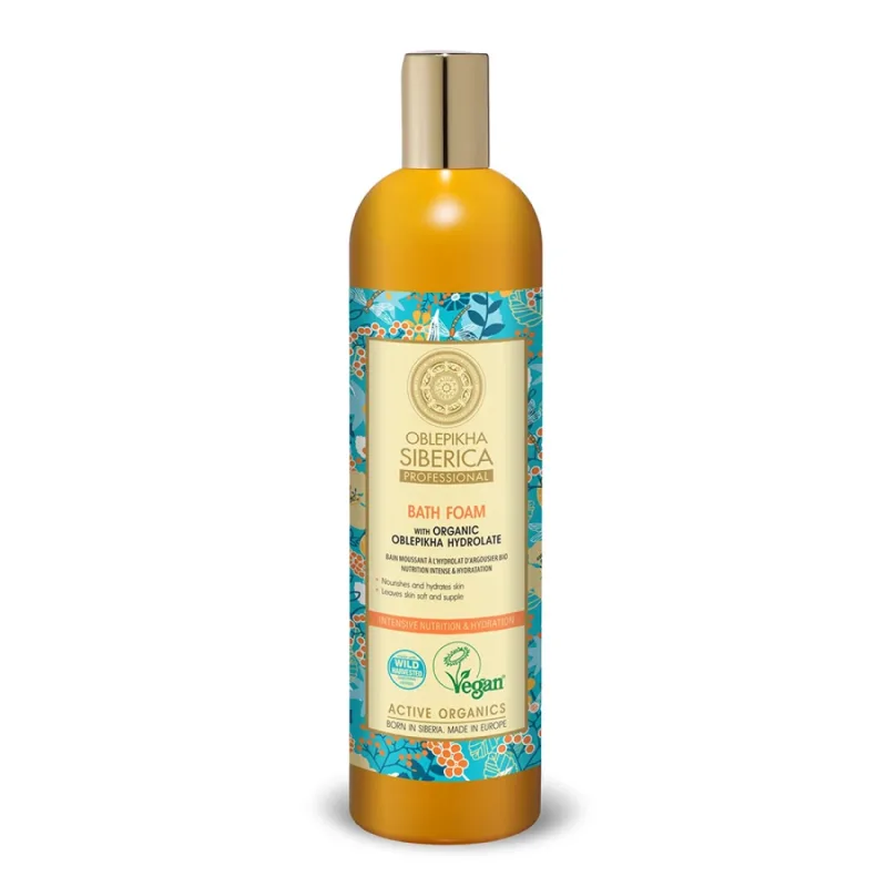 Spuma de baie Oblepikha Hydrolate, 550ml, Natura Siberica — preț și oferte