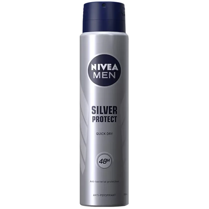 Deodorant spray pentru barbati Silver Protect, 250ml, Nivea — preț și oferte