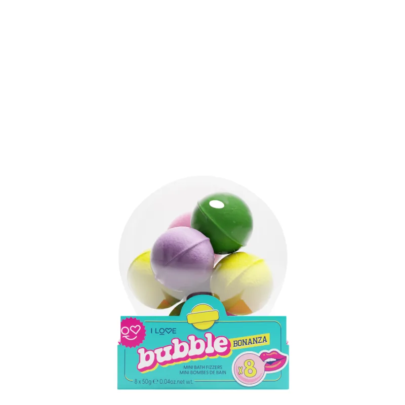 Set mini bombe de baie Bubble Bonanza, 1 bucata, I Love Cosmetics — preț și oferte
