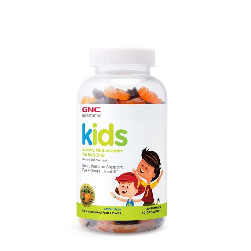 GNC Milestones Kids Multivitamine pentru copii | 60 tablete — preț și oferte