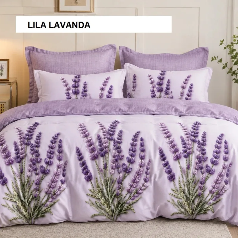 Lenjerie pat FINET (6 piese) lila lavanda 230x250 cm, Ralex | 1 buc RALEX INFINITY — preț și oferte