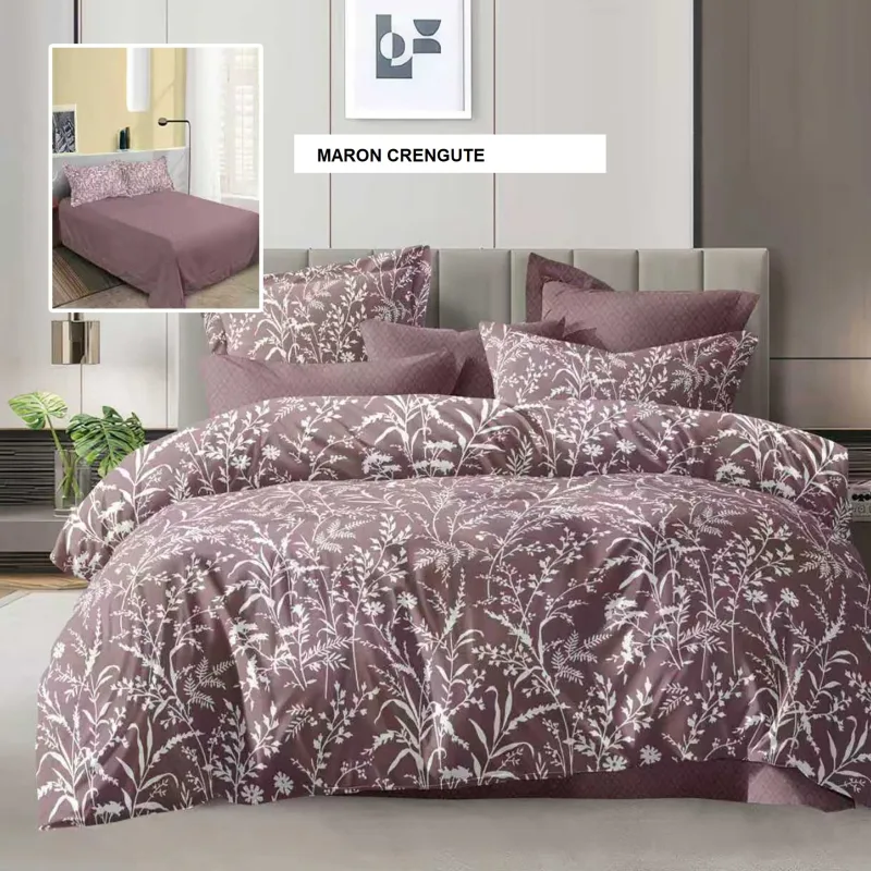 Lenjerie de pat ECONOMY maron crengute 230x250 cm, Ralex | 1 buc RALEX INFINITY — preț și oferte