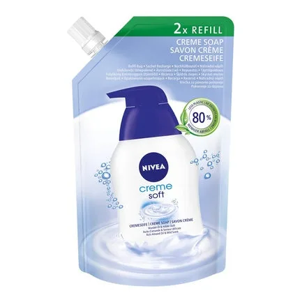Săpun lichid, Nivea, Creme Soft, alb, 500ml — preț și oferte