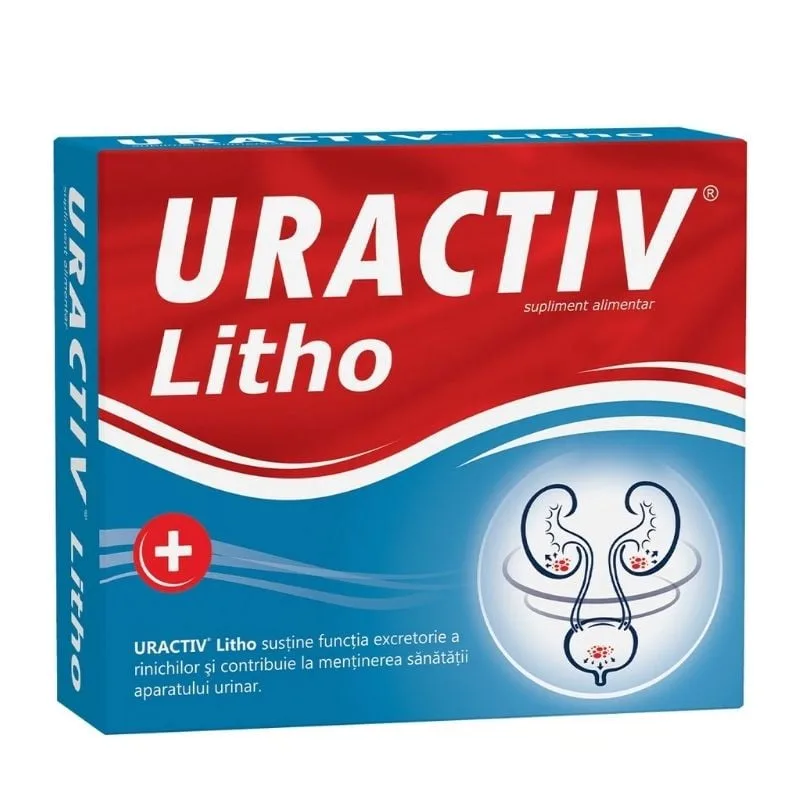 Uractiv Litho, 30 capsule TERAPIA SA — preț și oferte