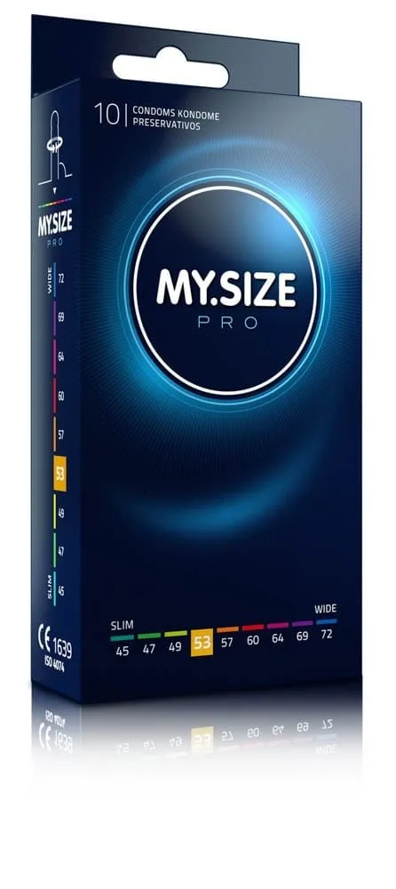 Prezervative, My.Size, PRO 53mm 10 bucăți — preț și oferte