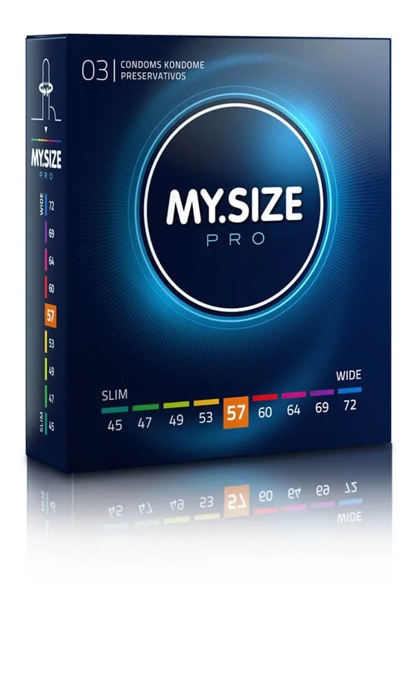 Prezervative My.Size Pro, 57mm, 3 bucati — preț și oferte