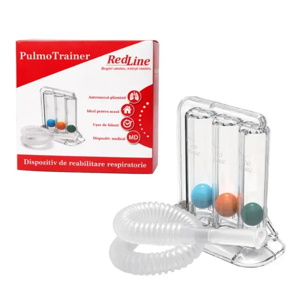 Spirometru exercitii respiratorii, Redline PulmoTrainer — preț și oferte
