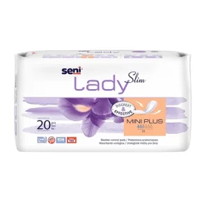 Absorbante zilnice Lady Slim, Mini Plus, 20 bucăți, Seni