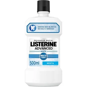 Apa de gura, Listerine, Advanced Whitening, 500ml