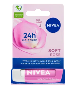 Balsam de buze Rose, 4.8g, Nivea