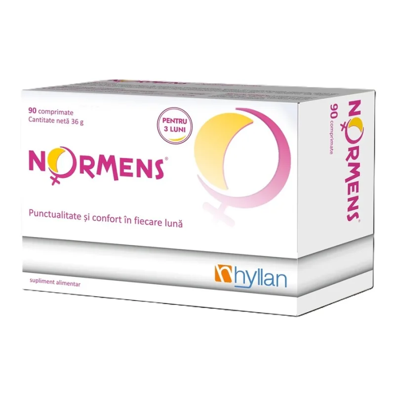 Normens, 90 comprimate – Hyllan HYLLAN PHARMA — preț și oferte