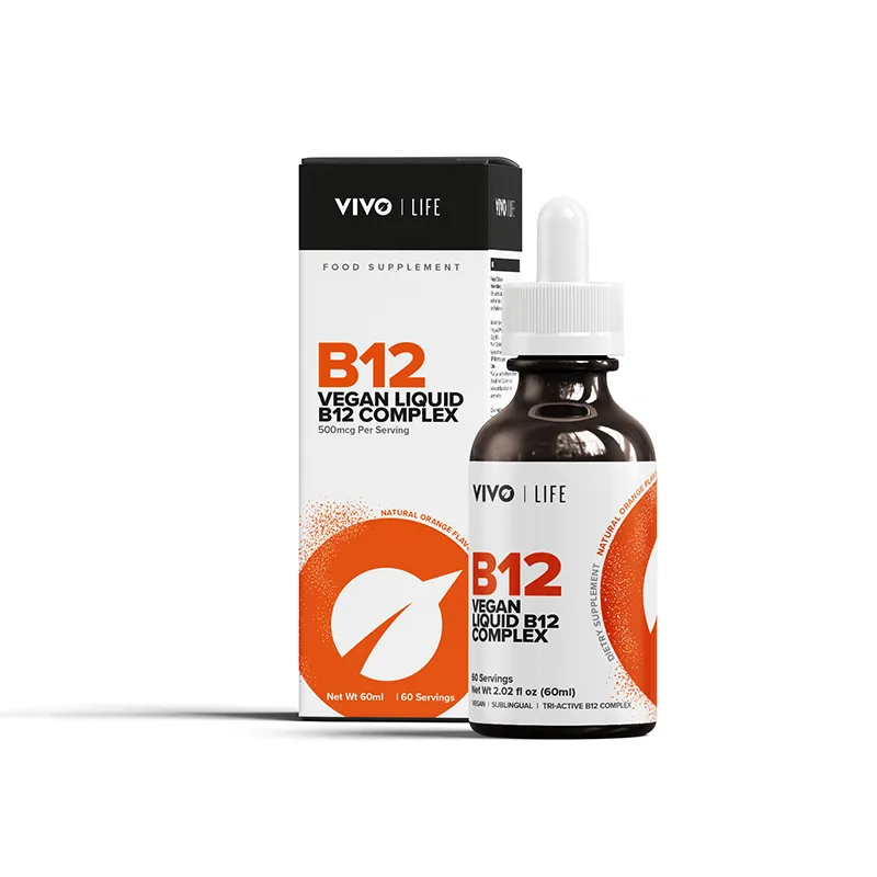 Complex Vitamina B12 lichida 500mcg, 60ml, Vivo — preț și oferte