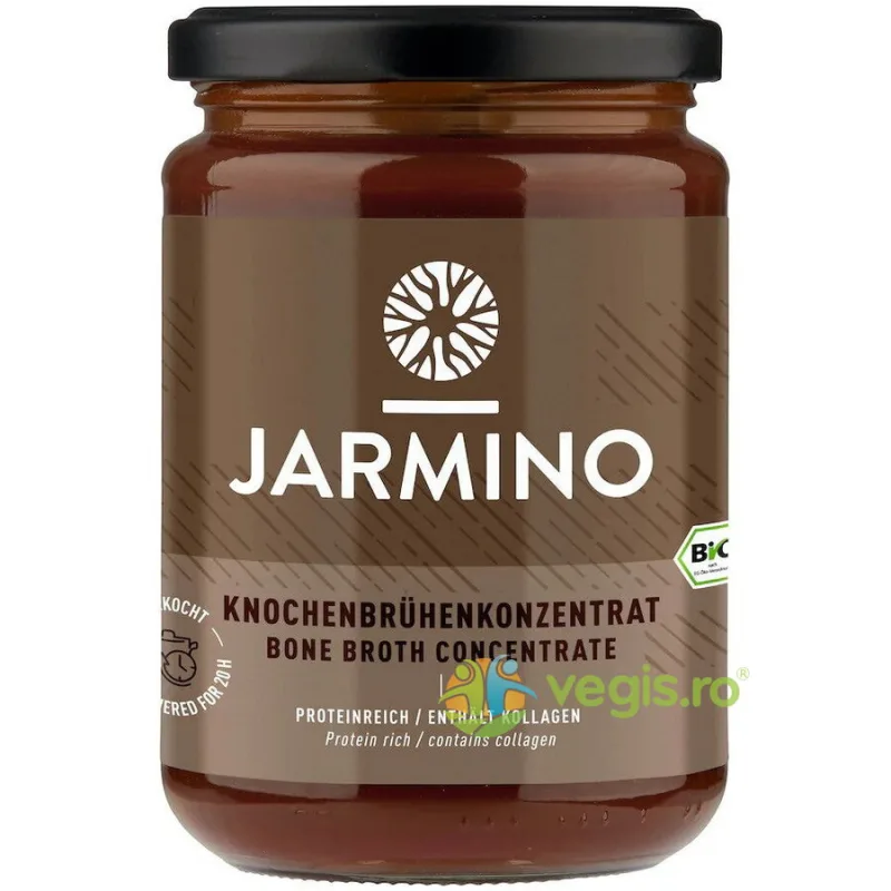 Supa Concentrata din Oase de Vita Ecologica/Bio 440g JARMINO — preț și oferte