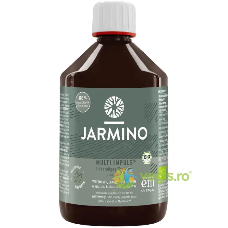 Multi Impuls, Bautura Fermentata cu Bacterii Lactice Ecologica/Bio 500ml JARMINO — preț și oferte
