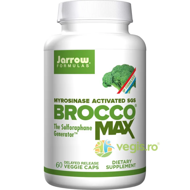 Broccomax (Broccoli) 60cps vegetale Secom, Jarrow Formulas — preț și oferte