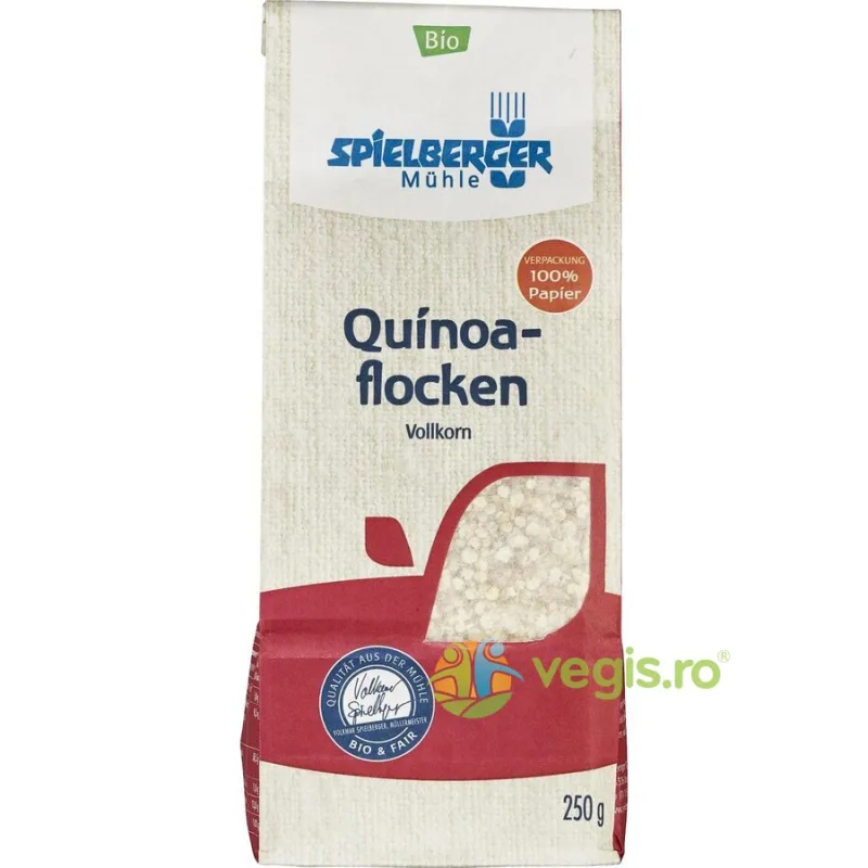 Fulgi de Quinoa Integrali Ecologici/Bio 250g SPIELBERGER — preț și oferte