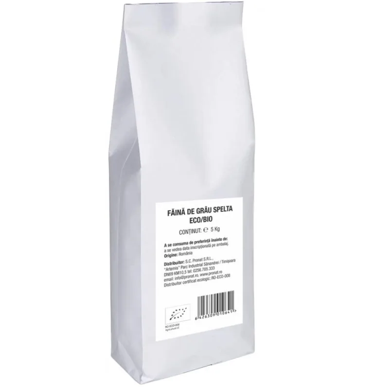 Faina Integrala de Grau Spelta Ecologica/Bio 5kg PRONAT — preț și oferte