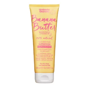 Balsam hranitor pentru par uscat Banana Butter, 250 ml, Umberto Giannini
