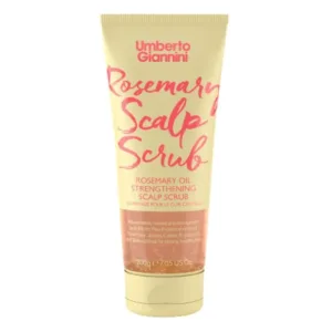 Scrub exfoliant pentru scalp Strong Curls Rosemary, 200ml, Umberto Giannini