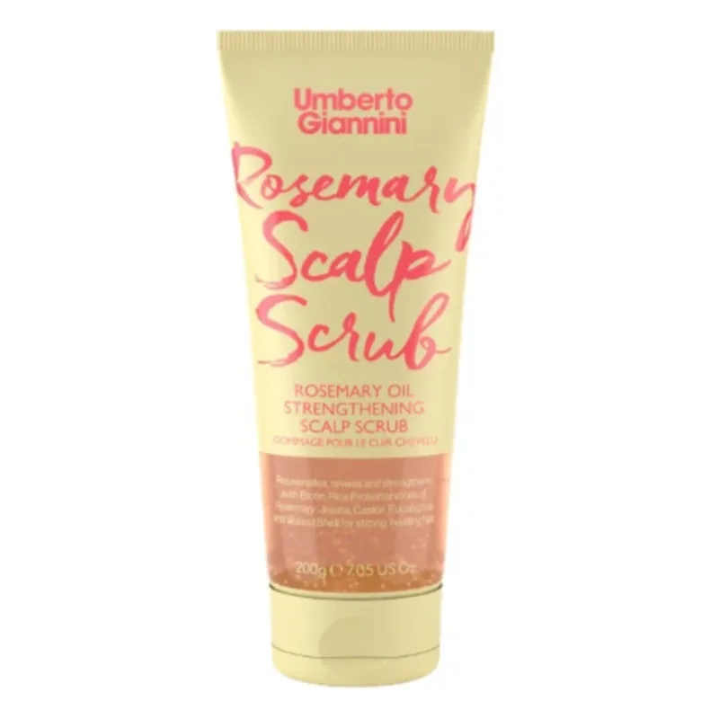 Scrub exfoliant pentru scalp Strong Curls Rosemary, 200ml, Umberto Giannini — preț și oferte