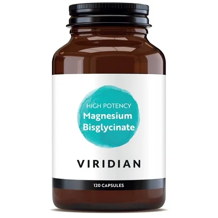 Magneziu Bisglicinat High Potency, 120 capsule, Viridian — preț și oferte