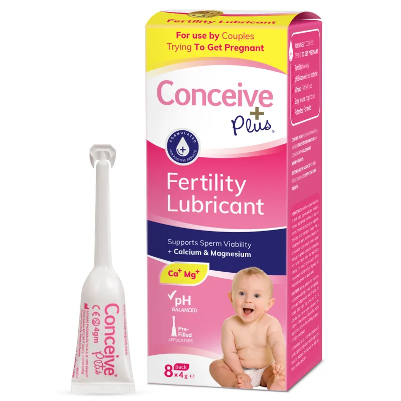 Conceive Plus Lubrifiant de Fertilitate cu 8 Aplicatoare Pre-Păstrate Sasmar — preț și oferte