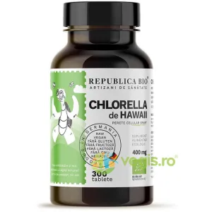 Chlorella cu Perete Celular Spart Ecologica/Bio 300tb