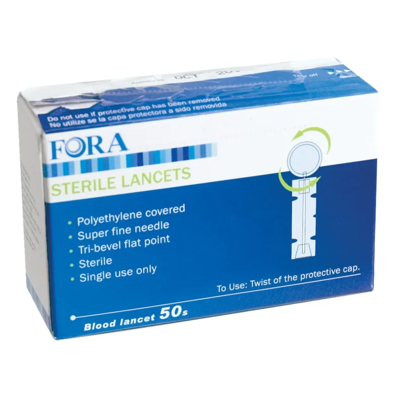 Lancete (ace) sterile Fora, 50 buc — preț și oferte