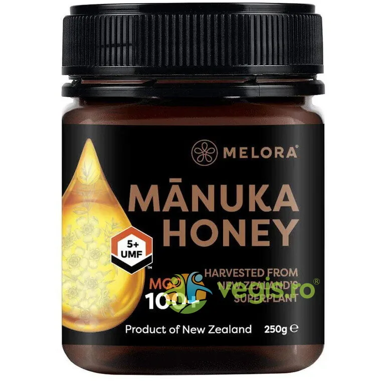 Miere de Manuka MGO 100+ Noua Zeelanda 250g Melora — preț și oferte