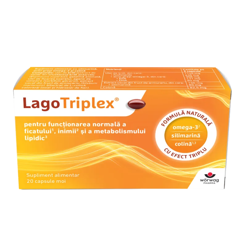 LagoTriplex, 20 capsule moi, Worwag Pharma — preț și oferte