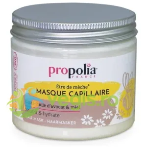 Masca de Par Bio cu Unt de Shea, Ulei de Avocado si Miere 200ml