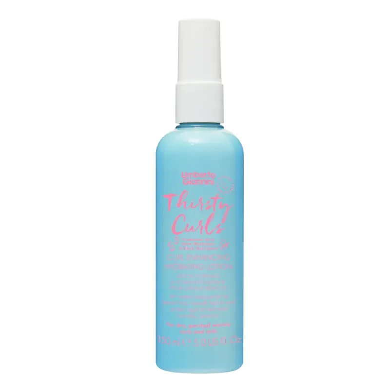Lotiune hidratanta pentru definirea buclelor, Thirsty Curls, 150 ml, Umberto Giannini — preț și oferte