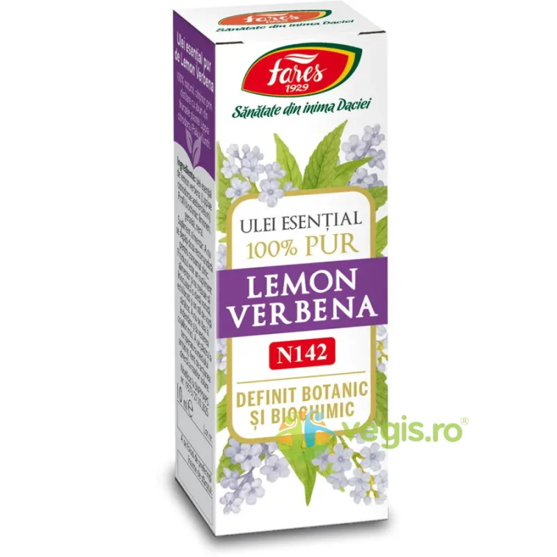 Ulei Esential Pur Lemon Verbena 10ml FARES — preț și oferte