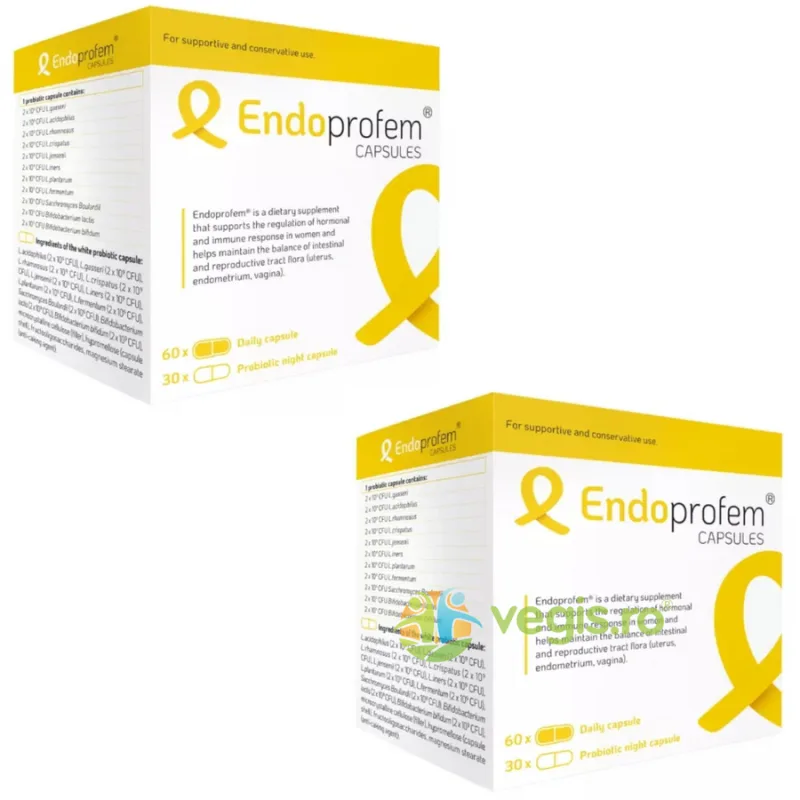 Pachet 2 X Endoprofem 60+30cps ESTABLO PHARMA — preț și oferte