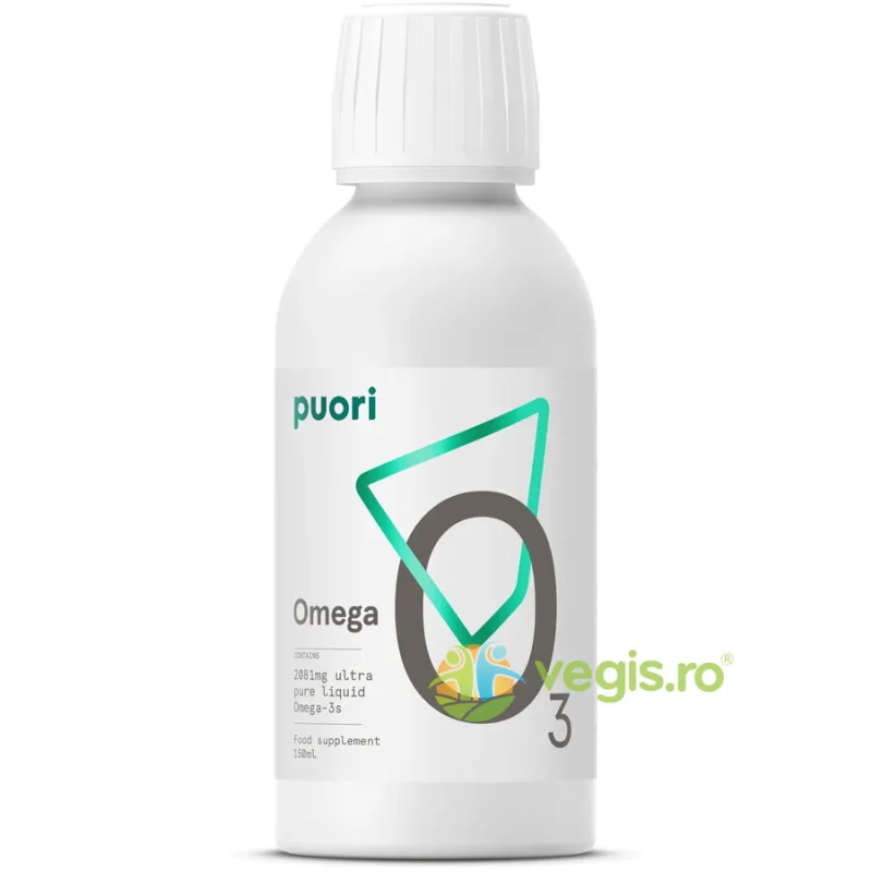 O3L Omega 3 (Ulei de Peste Concentrat si Pur) 150ml PUORI — preț și oferte