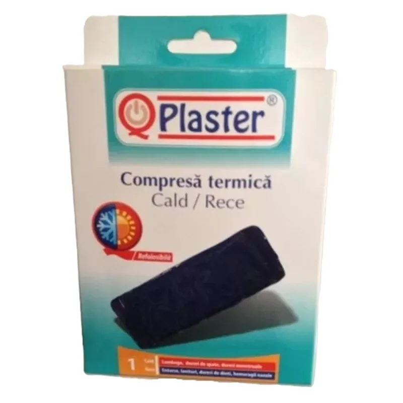 QPlaster Compresă Termică Cald/Rece, 13 x 27 cm — preț și oferte