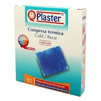 QPlaster Compresă Termică Cald/Rece, 13 x 13 cm — preț și oferte