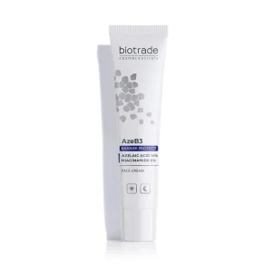 Biotrade AzeB3 Barrier Protect Cremă cu 14% Acid Azelaic și 6% Niacinamidă, 30 ml