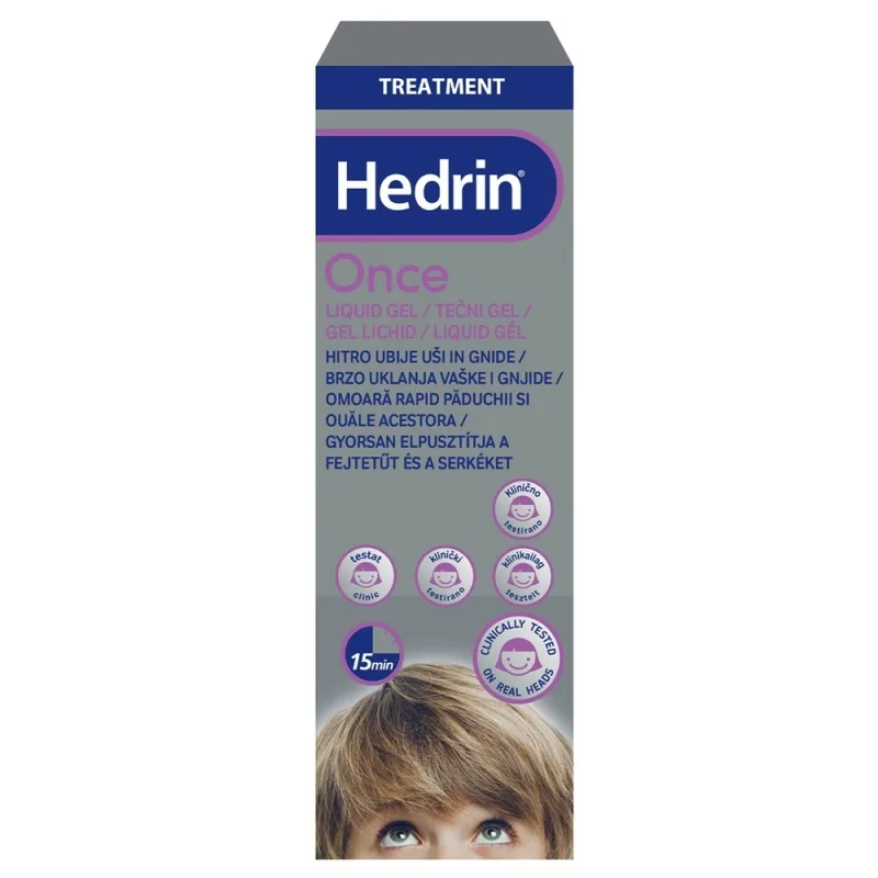 Hedrin Once Gel Anti-Păduchi, 100 ml THORNTON & ROSS Ltd — preț și oferte