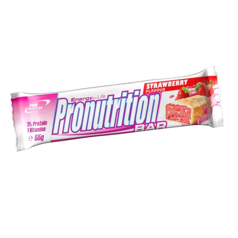 Pronutrition Baton Proteic cu Aromă de Căpșuni, 55 g — preț și oferte