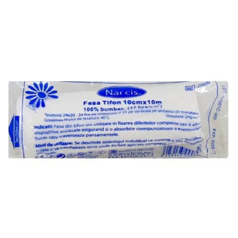 Narcis Fașă din Tifon 10 cm x 10 m, 1 bucată — preț și oferte