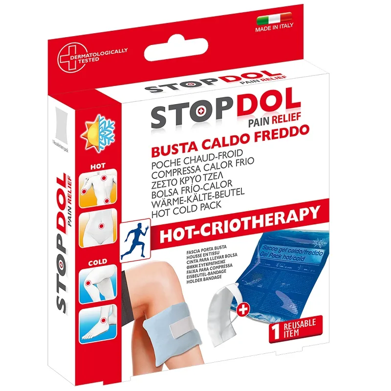 Stop Dol Pungă cu Gel pentru Terapie Cald-Rece, 13 x 17 cm Besins Healthcare — preț și oferte