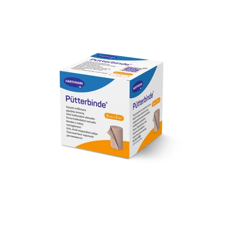 Hartmann Pütter Fașă Elastică pentru Compresie Puternică, 6 cm x 5 m — preț și oferte