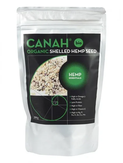 Seminte decorticate de canepa ECO, 300g , Canah — preț și oferte