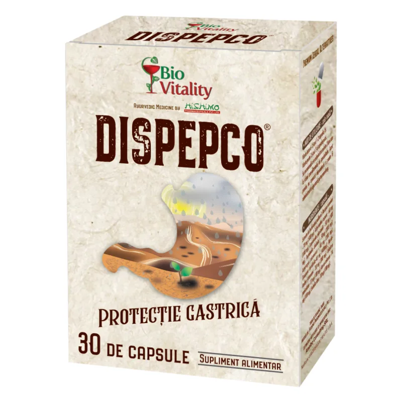 Dispepco, 30 capsule, Bio Vitality — preț și oferte