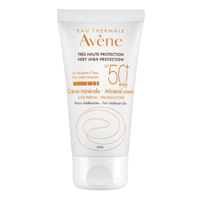 Crema minerala pentru protectie solara SPF50+, 50 ml, Avene — preț și oferte
