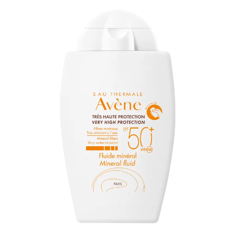 Fluid mineral SPF 50+, 40 ml, Avene — preț și oferte