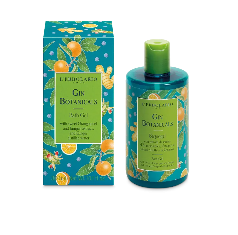 L'Erbolario Gel de dus Gin Botanicals, 300ml — preț și oferte