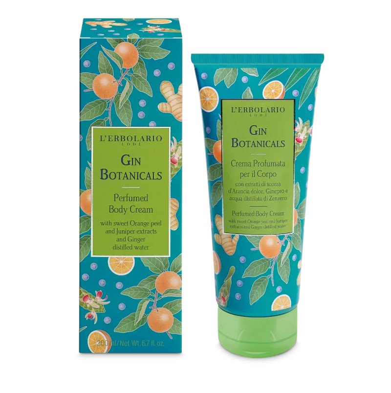 L'Erbolario Crema de corp parfumata Gin Botanicals, 200ml — preț și oferte
