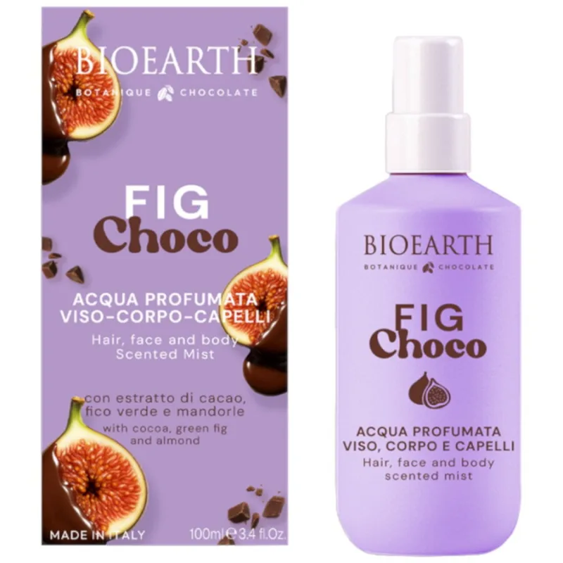 Apa Parfumata pentru Ten, Corp si Par cu Ciocolata si Smochine Fig Choco 100ml Bioearth — preț și oferte
